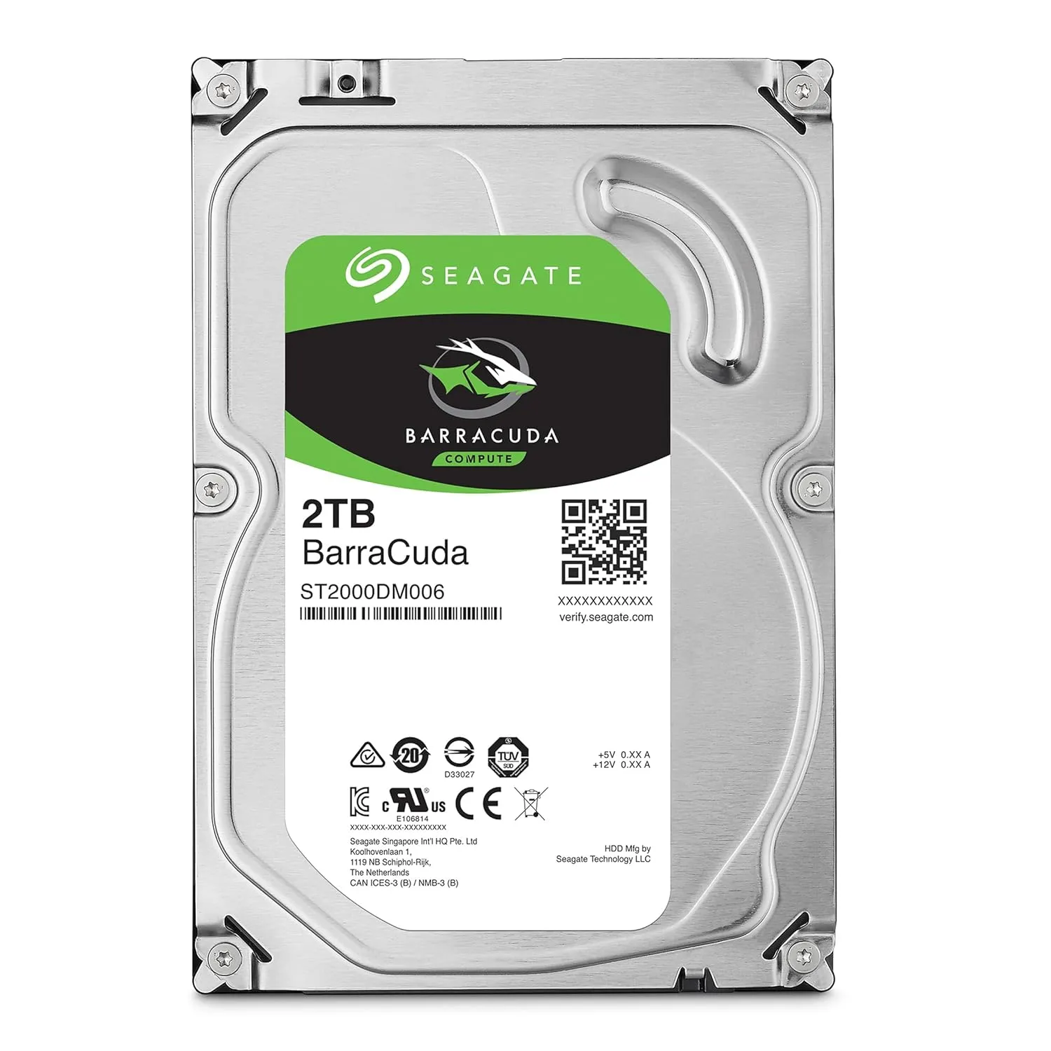 Seagate Internal Desktop Hard Disk Barracudda 2TB SATA 3.5 Inch view 2